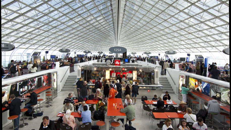 Charles De Gaulle Airport, Paris: Terminal E, Hall K