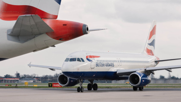 British Airways A320 aircraft