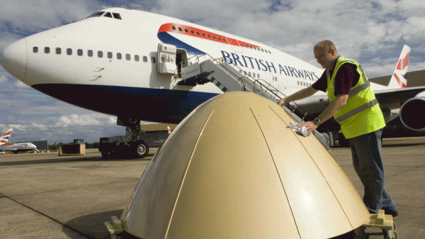 British-Airways-gold-nose-cone for Rio
