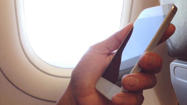 Mobile phone in-flight