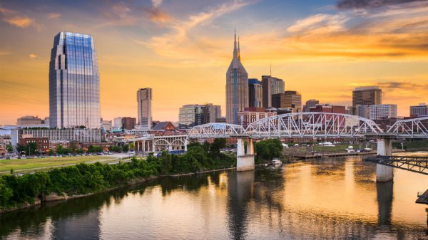 Skyline of downtown Nashville, Tennessee, USA (iStock)