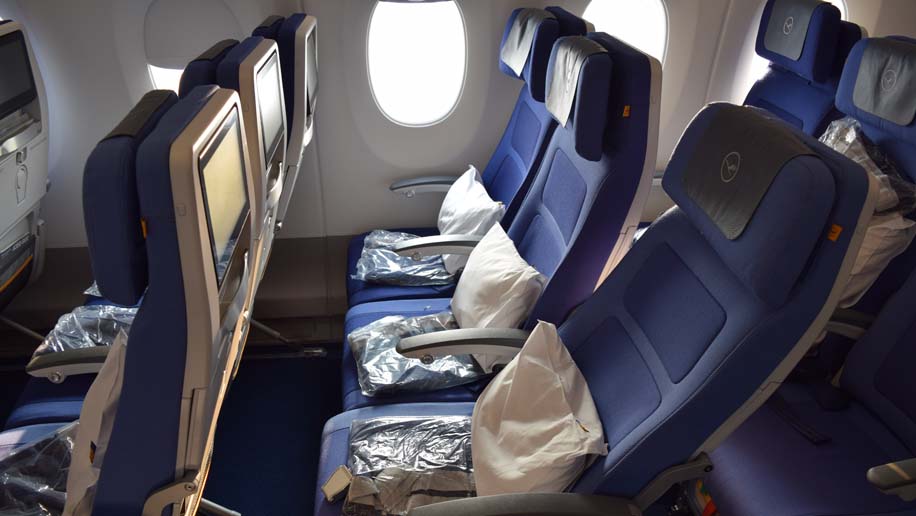 lufthansa a350 economy preferred seating class zone business group zones introduce haul long look businesstraveller