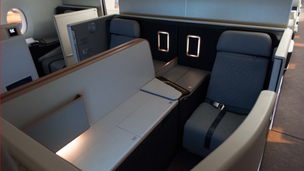 Malaysia Airlines A350 first class