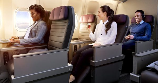 United Airlines' new premium economy cabin, Premium Plus