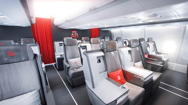 Air Belgium A340 business class