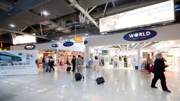 World Duty Free shop at Heathrow Airport