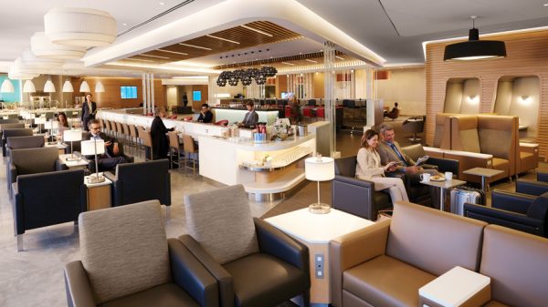 American Airlines First Class Lounge at New York JFK