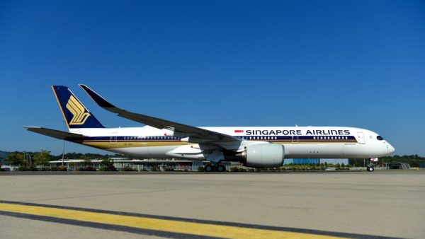 Singapore Airlines' first A350-900ULR