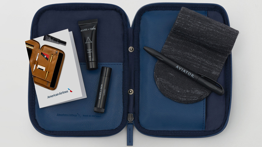 American Airlines gets new amenity kits Business Traveller