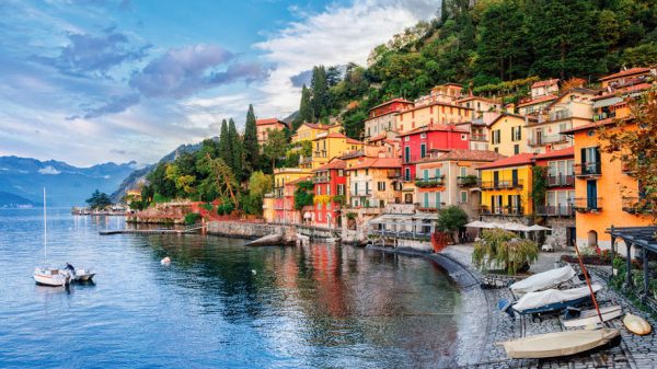 Resort Town Menaggio on Lake Como - image supplied by British Airways
