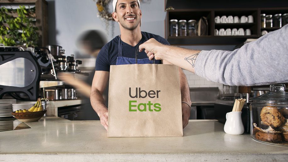 Uber Eats offers food deliveries to the gate at Toronto International