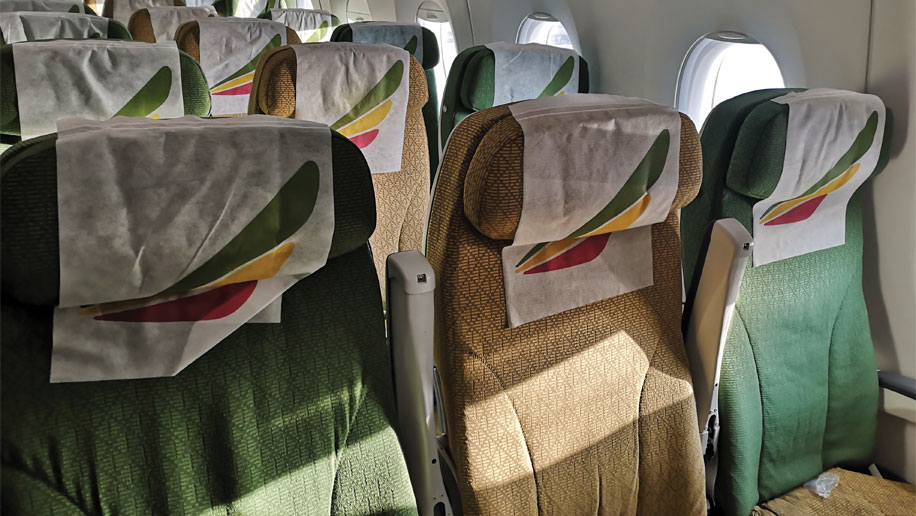 ethiopian airlines bassinet