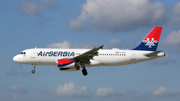 Air Serbia A320. Credit: iStock.com/Boarding1Now