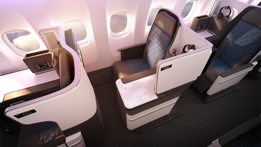 Delta to add premium economy and new business class seat to London