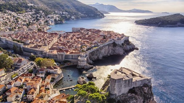 Dubrovnik old town city walls. Credit: iStock/stocklapse