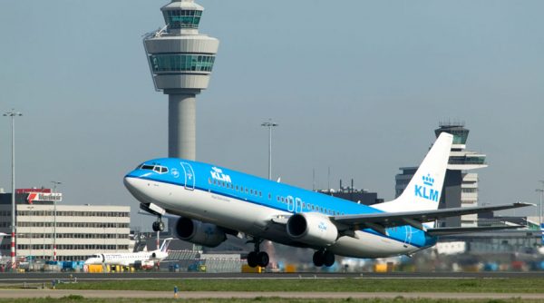 KLM-B737-800 at Amsterdam Schiphol