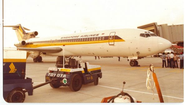1981: First commercial flight lands at Changi Airport