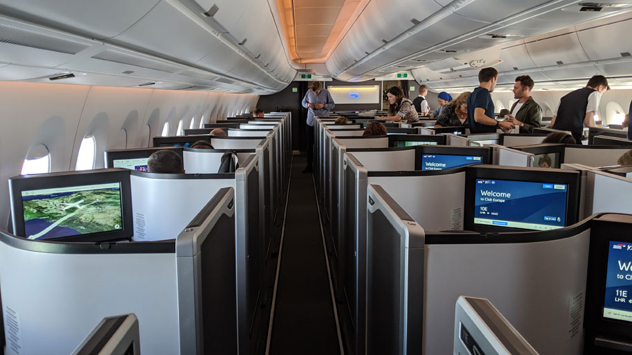 British Airways A350-1000 Club Suite inaugural flight – Business Traveller