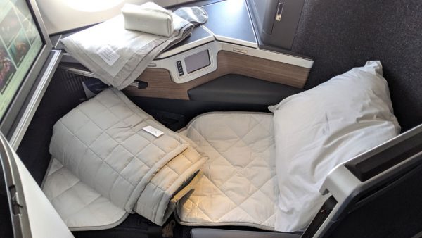 BA A350 Club-Suite-as-a-bed