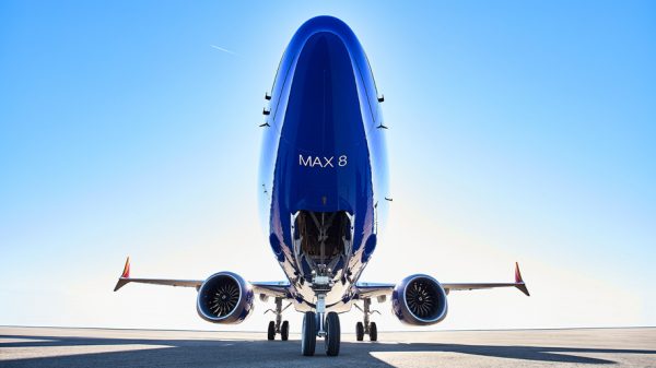 Southwest Airlines B737 Max 8