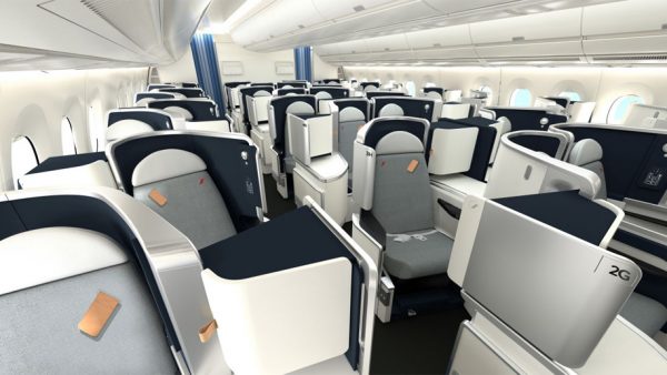 Air France A350 business class
