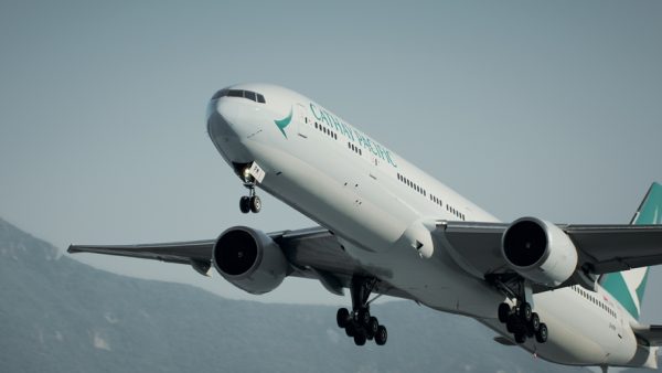 Cathay Pacific B777-300ER; photo courtesy of Cathay Pacific