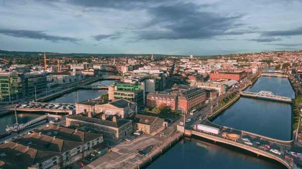 Aerial view of Cork (iStock.com/MediaProduction)