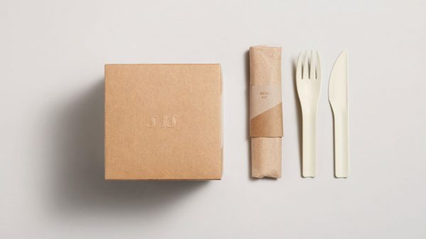 New SAS sustainable food packaging and cutlery