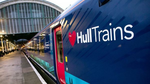 Hull Trains Hitachi-built Paragon train