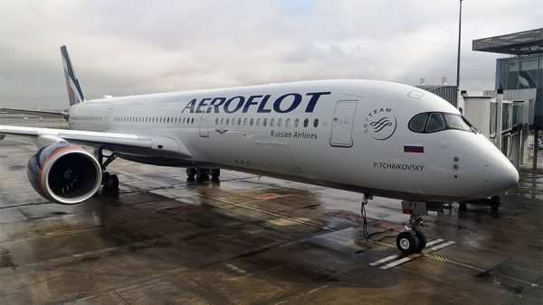 New Aeroflot livery