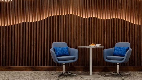 The Centurion Lounge at Los Angeles International airport