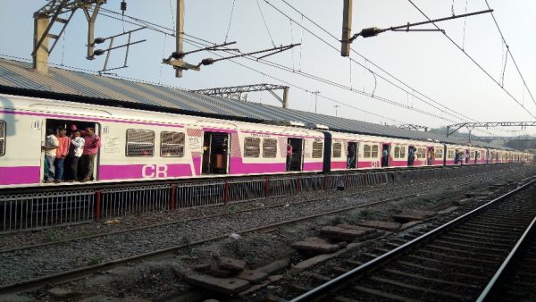 local train in Mumbai