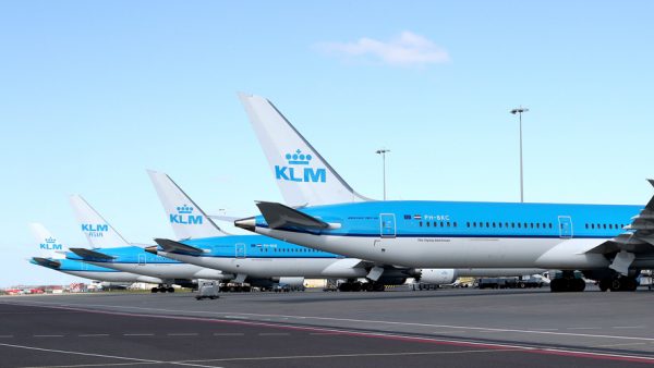 KLM aircraft parked at Amsterdam Schiphol (credit: Paul Ridderhof)