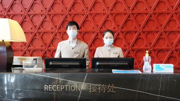 Reception at a Kempinski property in China
