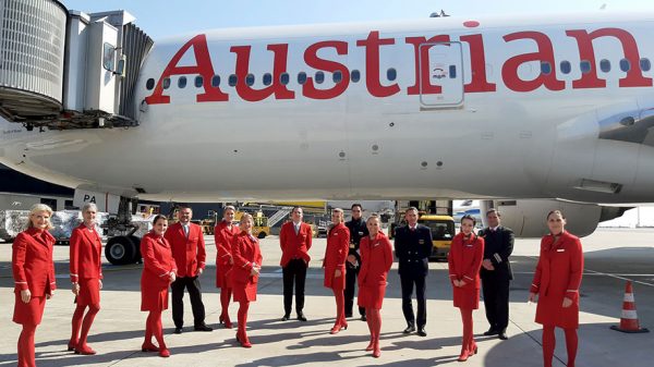 Austrian-Airlines-flight-employees
