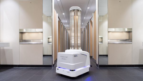 Heathrow Airport cleaning robots