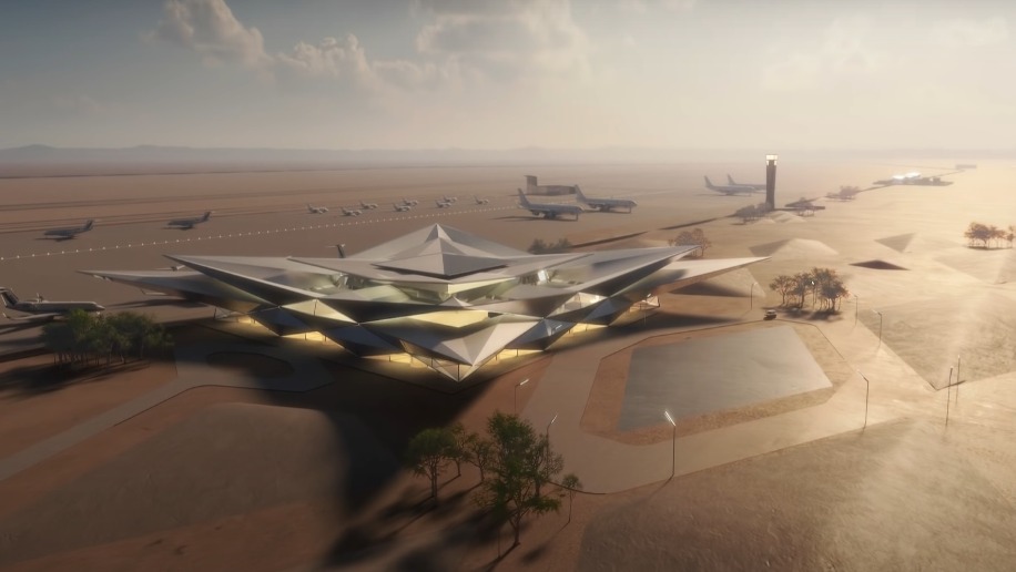 Video: New Saudi Arabia airport design unveiled – Business Traveller