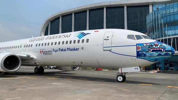 Garuda Indonesia unveils new 'mask' livery