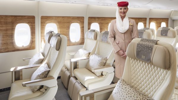 The new Emirates premium economy seat