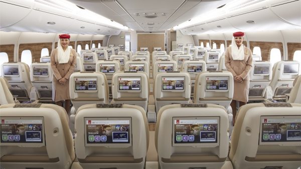 The new Emirates premium economy seat