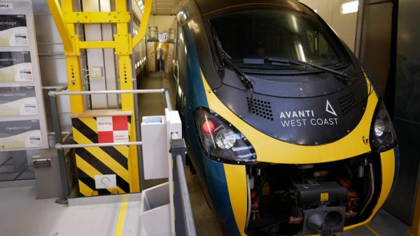 The first Avanti West Coast Pendolino has entered Alstom's Widnes depot for refurbishment