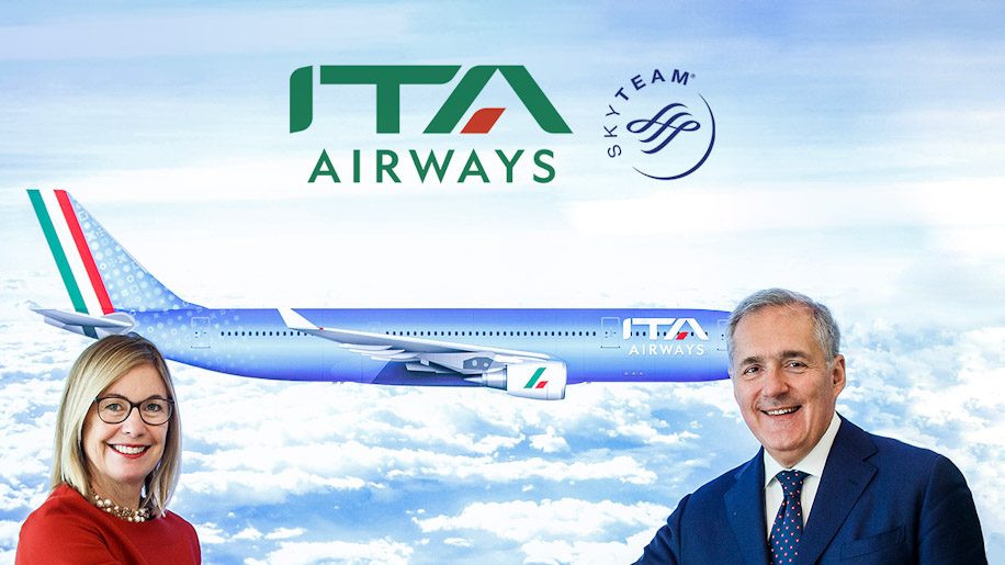 ita airways travel agent site