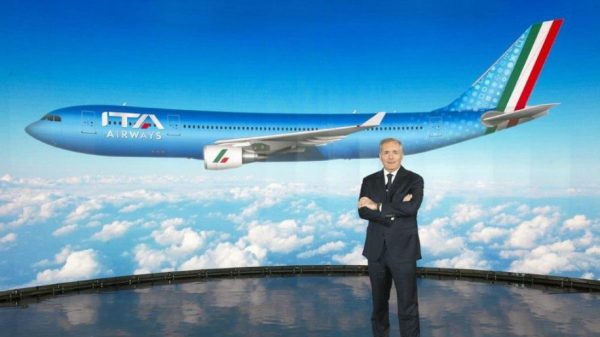 ITA Airways unveils livery