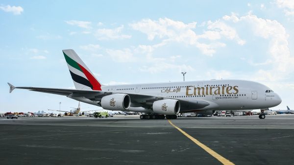 Emirates' first retired A380
