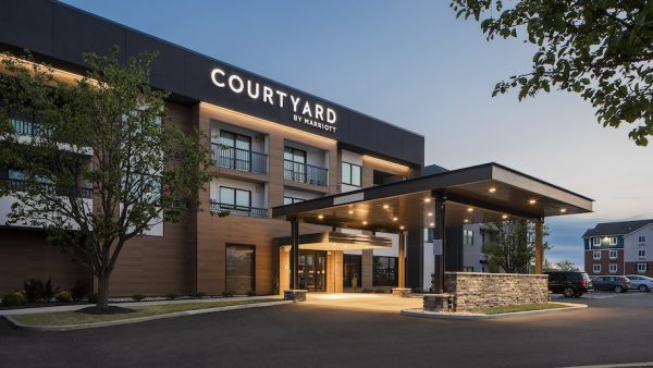 Courtyard by Marriott Exterior After Renovation