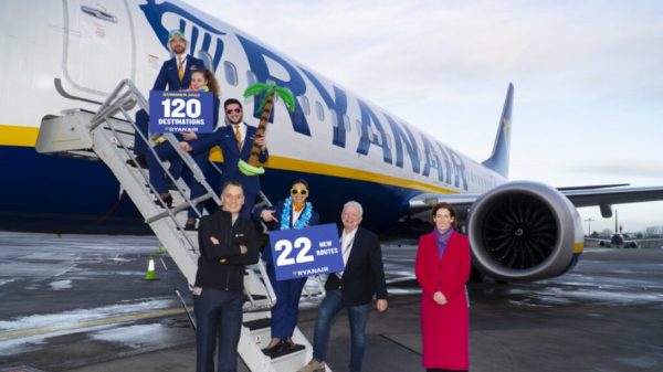 Ryanair Dublin summer 2022 route announcement