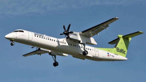 Air Baltic Bombardier Q400 (istock.com/flavijus)