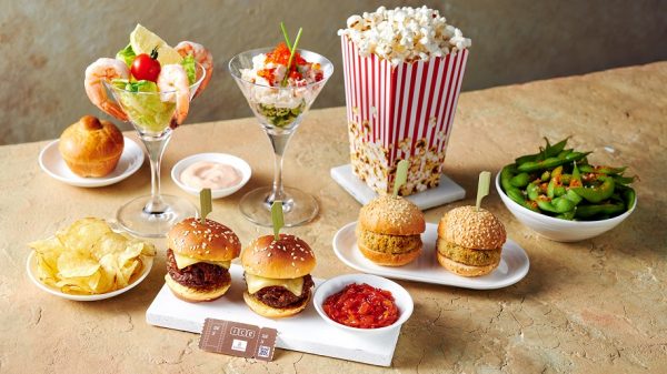 Emirates first class cinema snacks