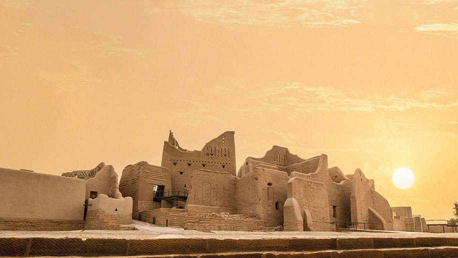 The At-Turaif UNESCO World Heritage site in Diriyah