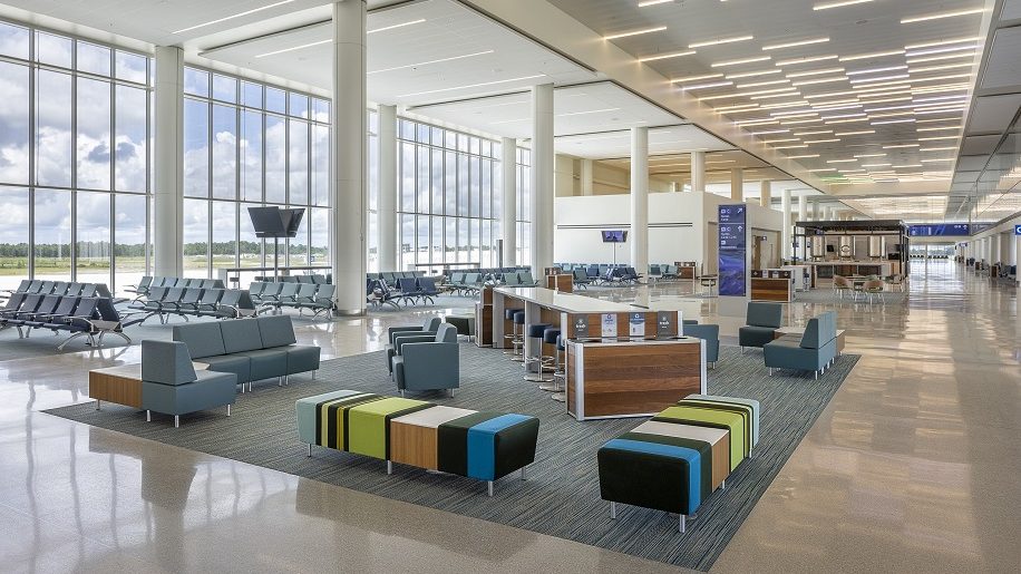 The new Terminal C at Orlando International airport